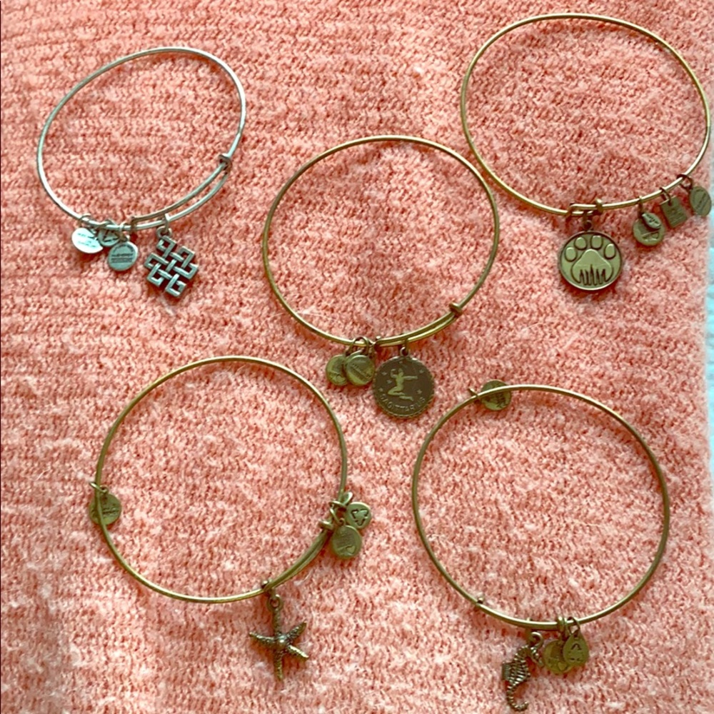 Alex and ani Lot of bracelets